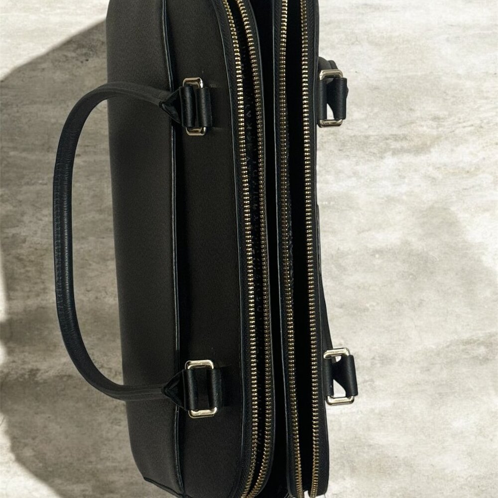 Kate Spade Triple Compartment Leather Bag, Black - Picture 5 of 6
